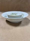 Set Of 5 Silesia Reinhold Schlegelmilch Floral Bowls