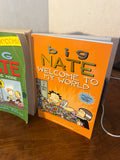 Big Nate Paperback Book Lot, 7 books