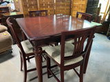 High Top Game Table with (4) Chairs***HEAVY ITEM***READ DETAILS ON PICK UP POLICY***