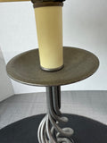 Hubbardton Iron Forge Twist Basket 3-Way Table Lamp (WORKS)