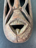 Kenyan Carved Wooden Tribal Mask