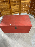 Red Painted Trunk