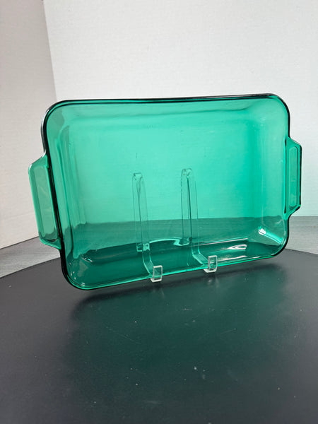 Anchor Hocking Emerald Green Vintage 10x15 Baking Dish
