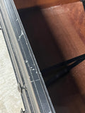 Two Tone (Black/Wood) Office Cabinet with File Drawer***HEAVY ITEM***READ DETAILS ON PICK UP POLICY***