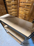 Metal/MDF Garage Shelf, 3 available, PRICED INDIVIDUALLY, $45 each