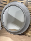 Round Grey Mirror (Plastic Frame)