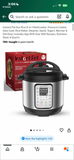 Instant Pot Duo Plus 9-In-1 Multi-Use Pressure Cooker in Box