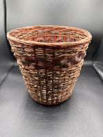 (B) Wicker Plant Basket