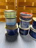 Blue Tone Ribbon Lot