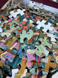 Galison Bookshop Afternoon 500-Piece Foil Jigsaw Puzzle