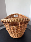 Oval Wicker Basket With Handles