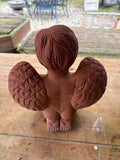 Terracotta Garden Statue - Praying Angel