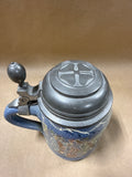(E) Handpainted Beer Stein