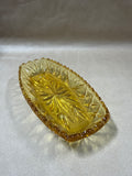 Amber Colored Relish Dish
