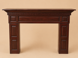 Primitive Style Hand Crafted Mantle
