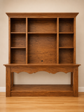 Oak Buffet with Hutch***HEAVY ITEM***READ DETAILS ON PICK UP POLICY***