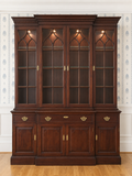 Statton Oldtowne Lighted China Hutch ***HEAVY ITEM***READ DETAILS ON PICK UP POLICY***