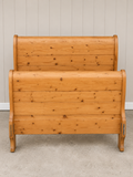 Queen Sleight Bed with Rails and Slats