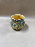 Pfaltzgraff Americana Folk Art Spongeware Gravy Server Pitcher