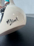 Native American Hand Painted Pottery Wedding Vase
