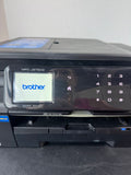 Brother Inkjet All-In-One Printer with Some Ink & Paper