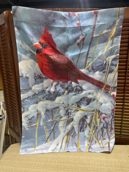 James Hautman Cardinal/Winter Garden Flag