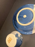 Follette Pottery Serving Set; Signed
