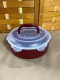 Lock-N- Lock Round Plastic Food Storage Container B