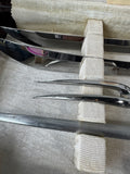 12-Piece Samurai Knives & Meat Carving Set in Case
