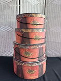 Floral Nesting Storage Boxes