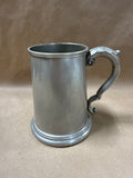 Steiffer Pewter Mug With Clear Bottom