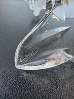 Waterford Crystal Dolphin Paperweight in Box