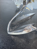 Waterford Crystal Dolphin Paperweight in Box