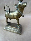Brass Bull Candle Holder