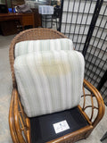 Braxton Culler Wicker Chair, Swivels/Rocks, With Cushions