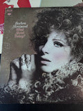 6-Piece Barbra Streisand Vintage LP Vinyl (A)