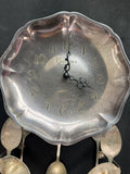 Pompeii Industrial Style Vintage Utensil Wall Clock AS IS (READ DESCRIPTION CAREFULLY)