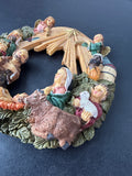 Heavy Resin Hanging Nativity Scene