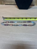 Multi-Color Glass Beaded Choker