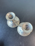 Pair of Empire Sterling Silver Weighted Candlesticks