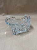 Santa’s Sleighs Glass Candy Dish