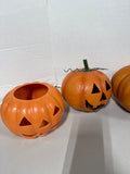 4 Piece Lot Of Pumpkins