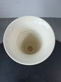 Wedgwood Lavender on Cream Trumpet Vase