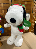 Charlie Brown  & Snoopy Holiday Greeters, 24"H. Tags still on.