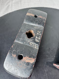2-Piece Cast Iron Antique Cobbler’s Shoe Last