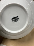 Lot Of 5 The Cellar Whiteware Large Rim Pasta Bowls // 2 Sets Available // ****PRICED INDIVIDUALLY****