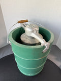 White Mountain Wooden Hand Crank Ice Cream Maker
