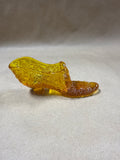 Amber Glass Shoe