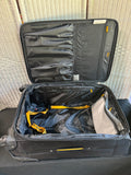 Lucas Tuscany Style Black Expandable Spinner Suitcase (2 AVAILABLE—PRICED INDIVIDUALLY AT $40 EACH)