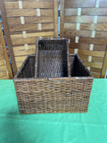 Square & Rectangle Baskets, 2 pc